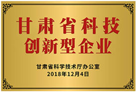 甘肅省科技創新型企業